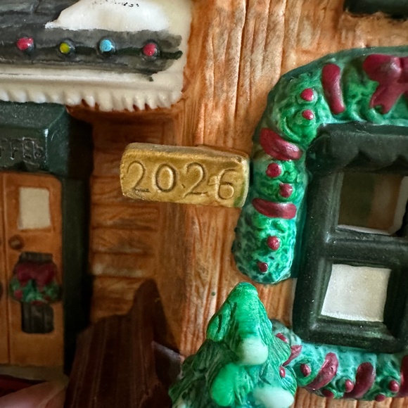 Starbucks Barista 2001 Lighted Christmas House Santa Sumatra Christmas Blend - Picture 14 of 16